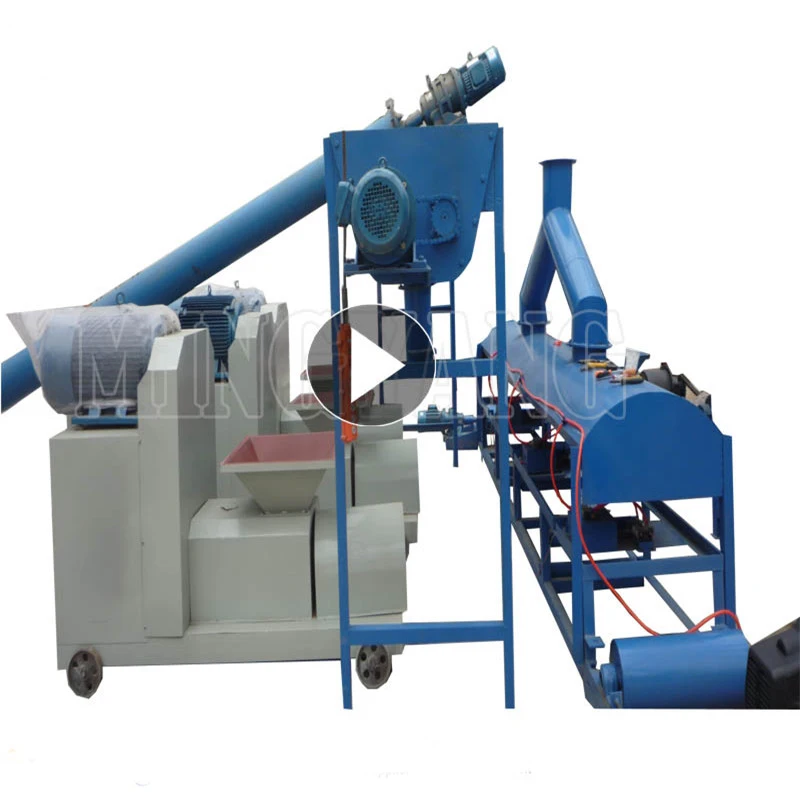 Перерабатываемая машина для брикетирования отработанных ладоней, машина для производства брикетов