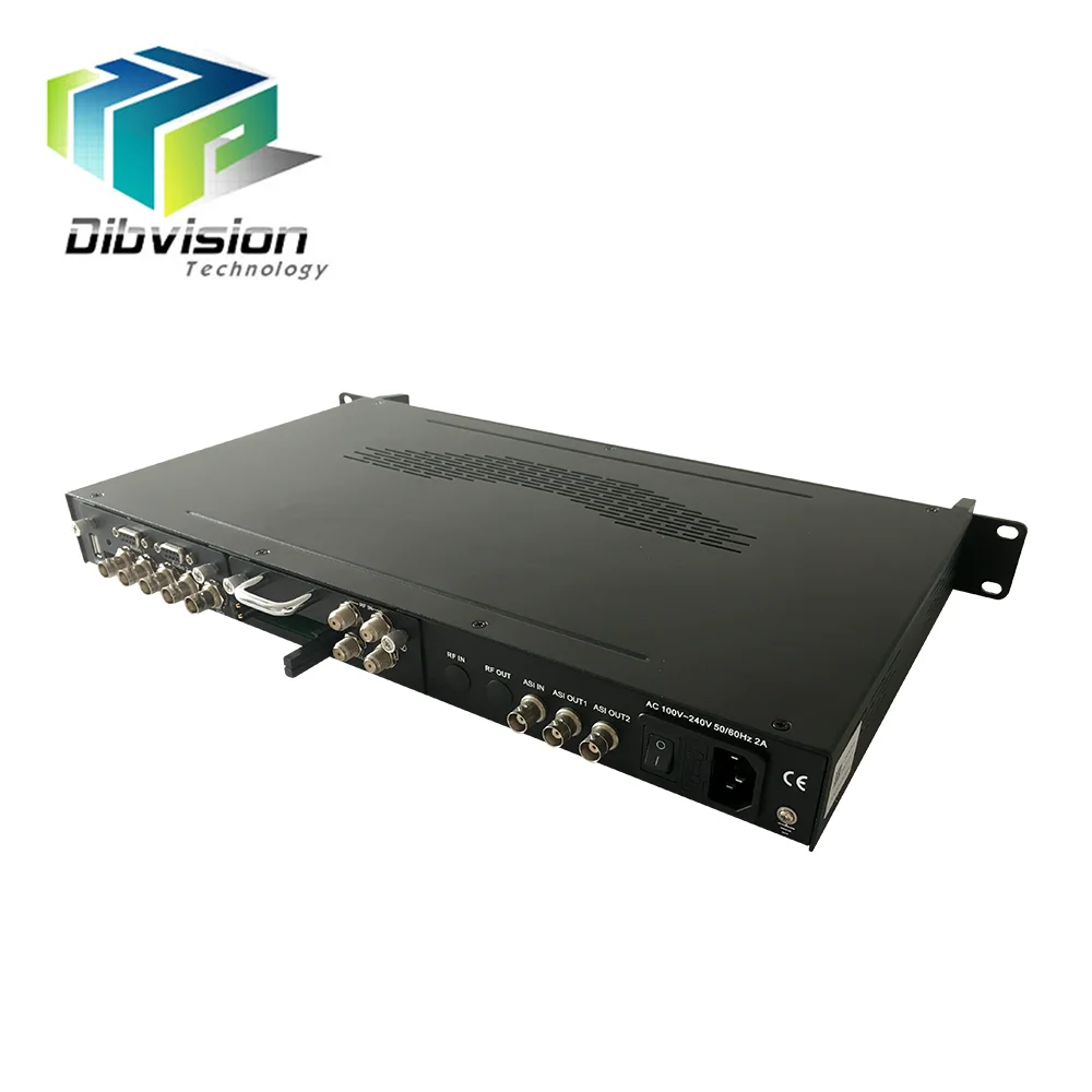 Цифровой hd декодер DIBSYS SDI-приемник с разъемом для карт памяти ASI UDP IP-вход re-mux