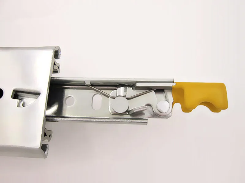 76mm Heavy Duty 227KG Full Extension Double Locking Stove Slide for Caravans