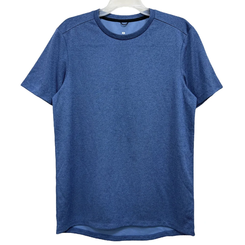 Careful Selection 100% Polyester Heather Jersey Sportswear O-Neck Tee Shirt For Men