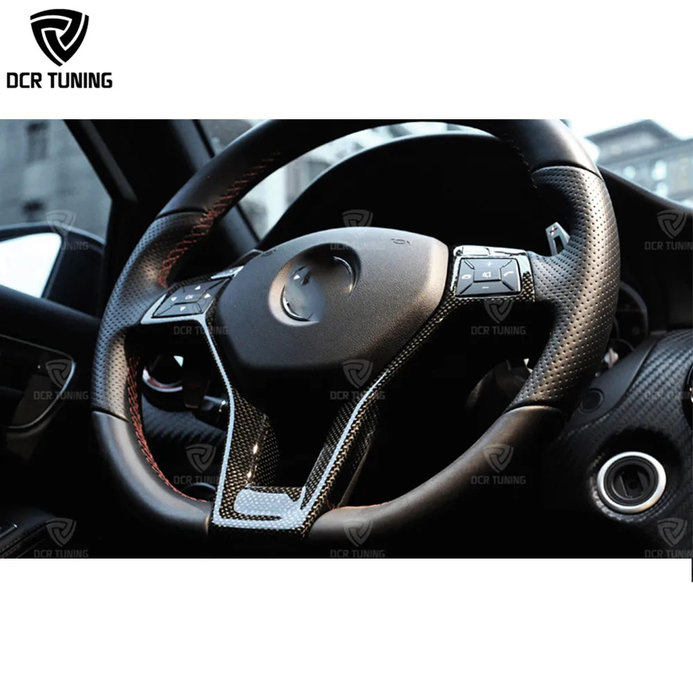  Крышка рулевого колеса из углеродного волокна для Mercedes-Benz AMG W176 W204 W117 W212 W207 W218 R172 R231