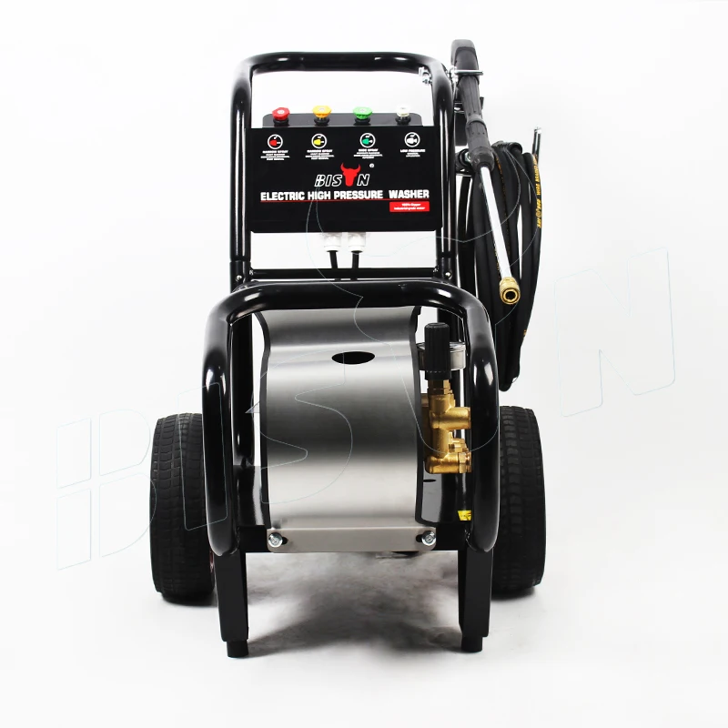 BISON China 3000 Psi 220 Volts Electric Commercial Three Phase Motor Driven Car Wash Machine Pressure Washer