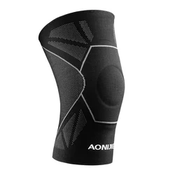 Wholesale Custom New AONIJIE Knee Patella Bandage Knee Bandage E4108 Men Women Knee Pads Sports Running Protective Gear for Men