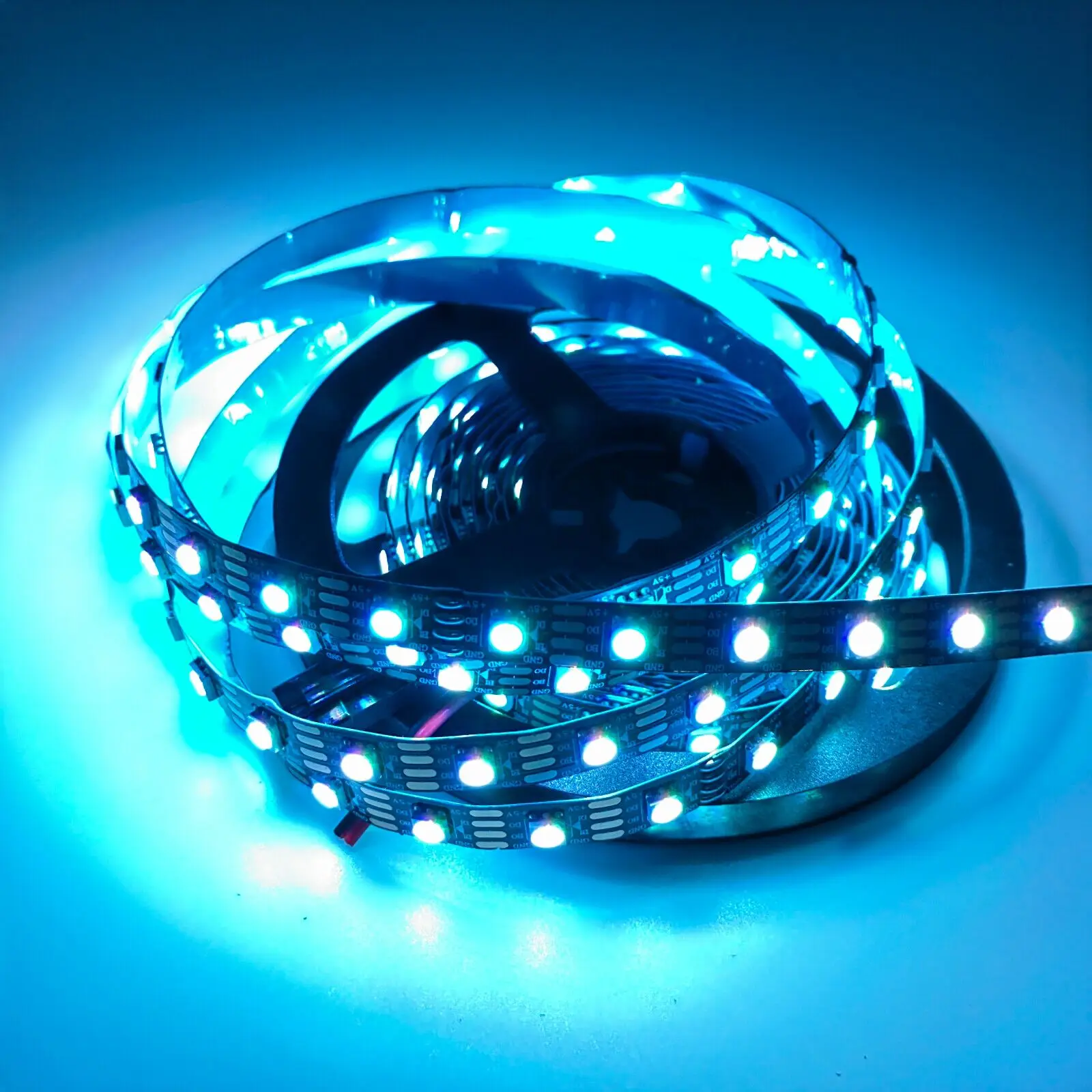 5 В ws2811 ws2813 ws2812 Светодиодная лента 10 мм 12 60 светодиодов 144led Водонепроницаемая IP20 IP65 полноцветная светодиодная Пиксельная подсветка