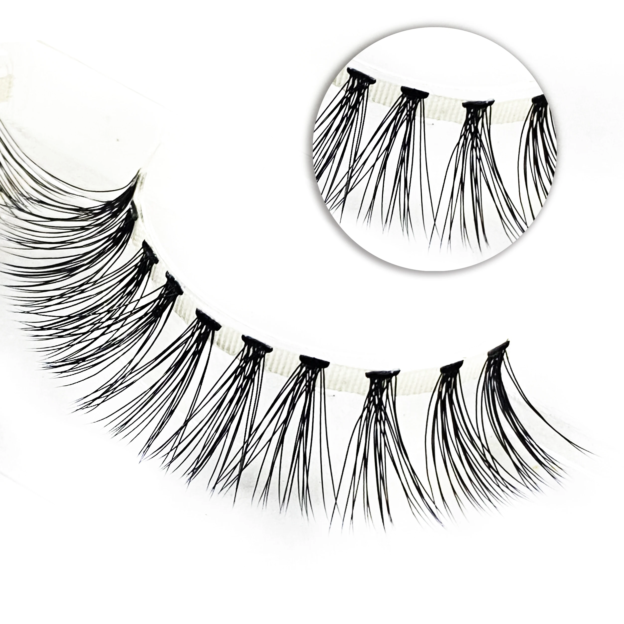 20d Fan Lashes Heat Bonded Premade Lashes With Own Branding Customized Lash Packaging Fluffy Premade Faneyelashes Extension