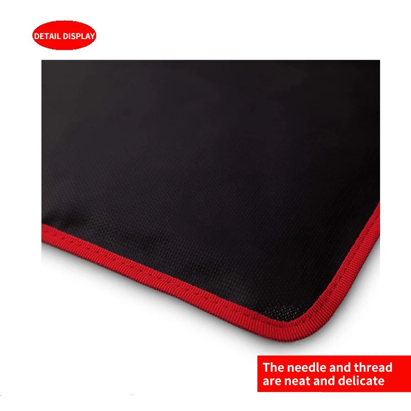 New fireproof document fiberglass aluminum foil fireproof bag aluminum foil thermal insulation file bag