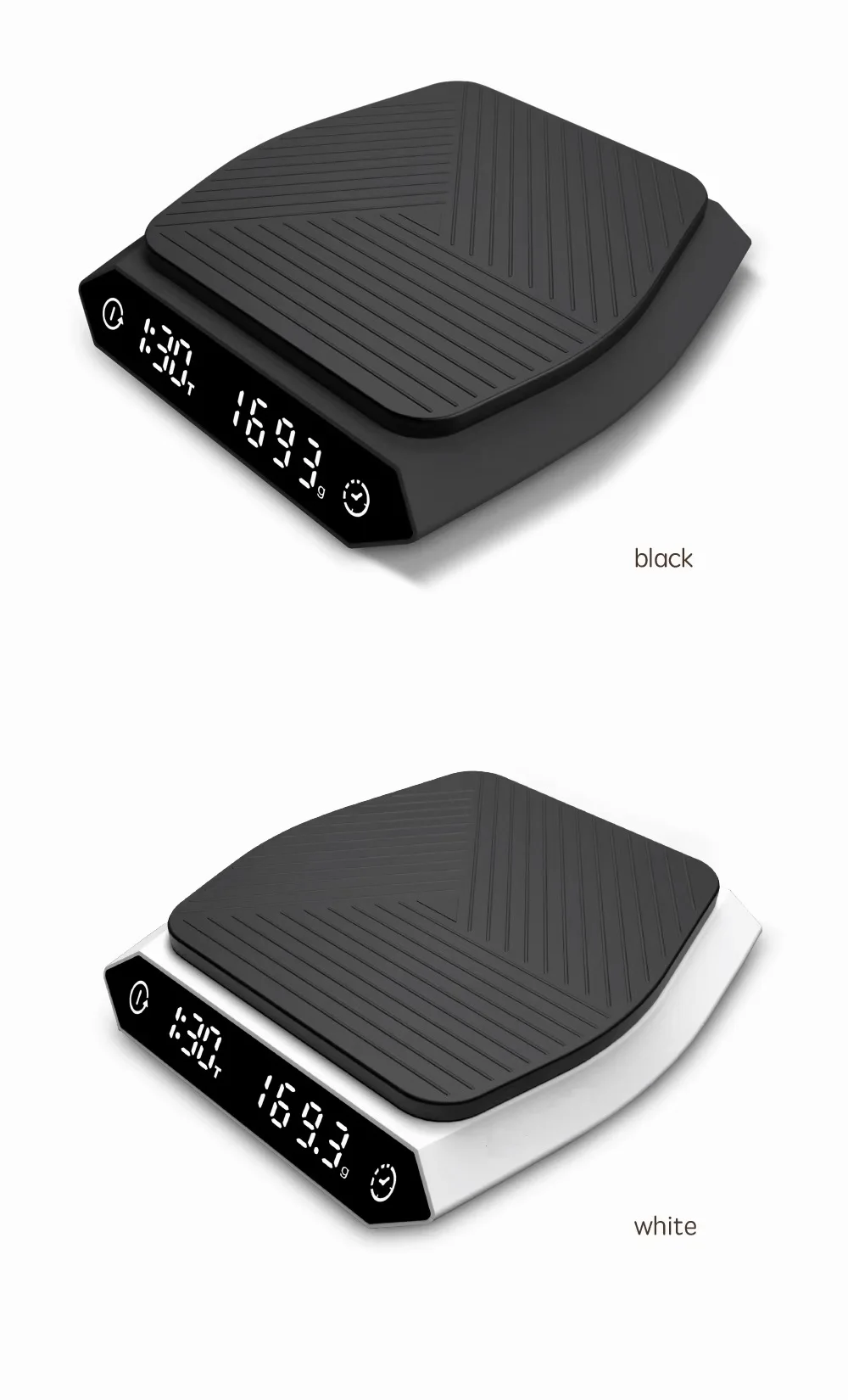 precise, smart, and compact scale with brand new visual recognition capabilities and a flow display function
