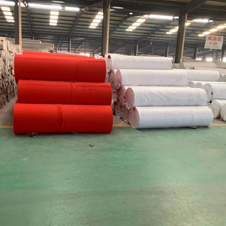 China Supplier 100% Polyester any  Colors Disposable Exhibition / wedding/Runner /Event / Welcom Carpet