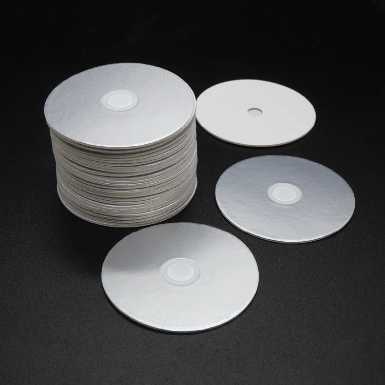 Wholesale price Custom size Ring peel induction vent Aluminum Foil Gasket Foil Seal Liner