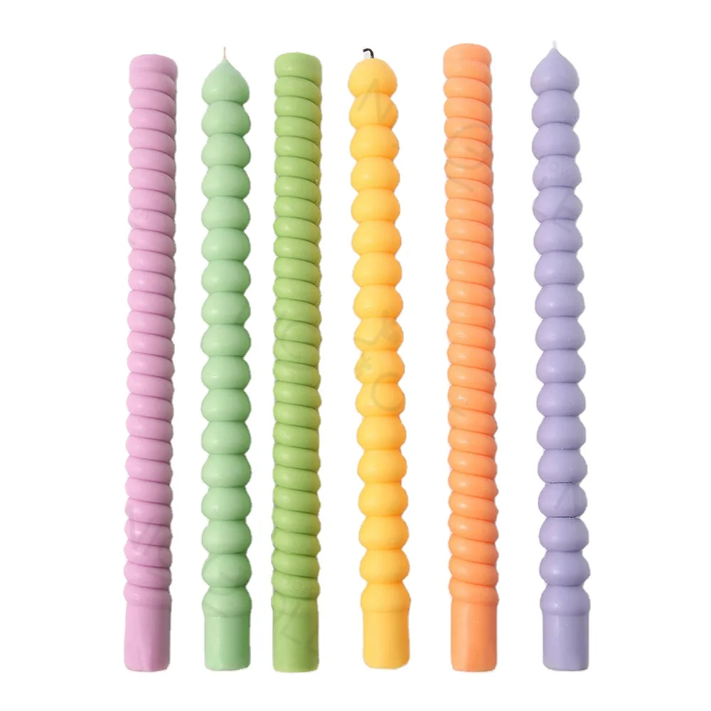 Nicole Handmade Silicone Rubber Pillar Candle Mold Custom Candle Molds for Candle Making
