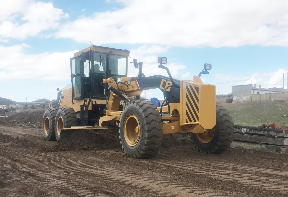 Абсолютно Новый 170HP 190hp автогрейдер STG170C-8 Stg190C-8 с передним лезвия и задний