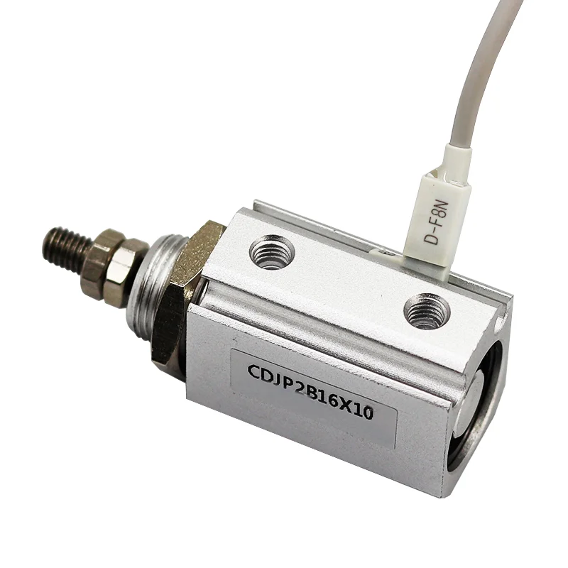CDJP2B15x5D Stroke 5-15mm With Magnetic Double Acting Micro Mini External Thread Needle Air Pneumatic Cylinders