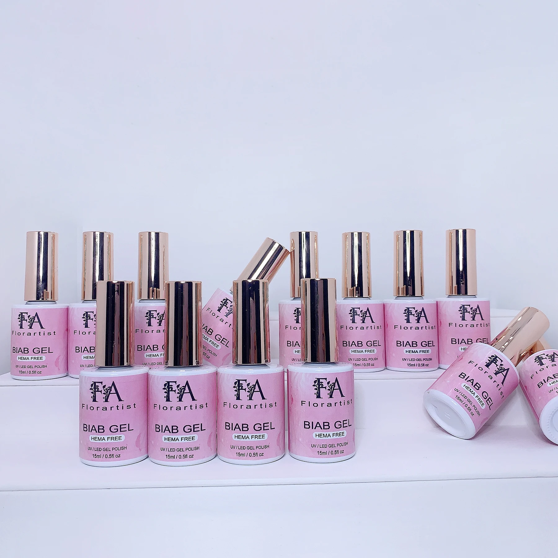 Hema Free BIAB Builder Nail Gel Long Lasting Liquid Extension Nail Gel Builder Factory OEM 15ml Gel Builder in A Bottle