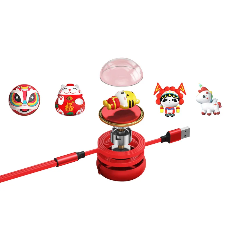 Lafalink promotional gift sets USB cable customized doll