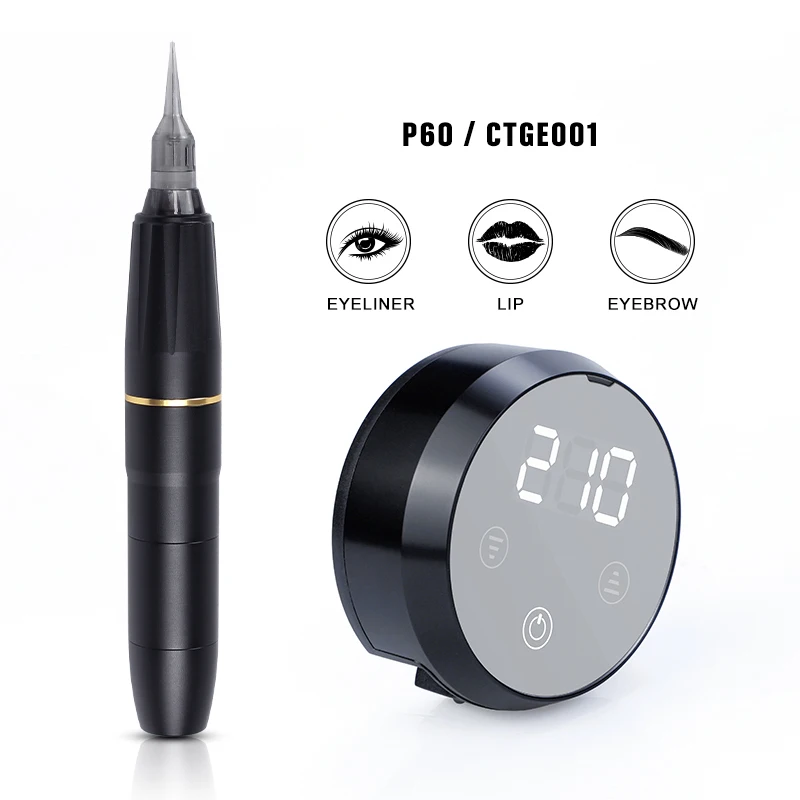 Biomaster P60 Universal Touch Screen Making Machine Cordless Permanent Makeup Machine De Permanent Makeup