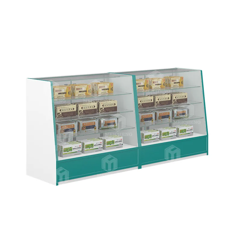 Meicheng Agent Recruitment Medical Store Racks Pharmacy Shelves Drugstore Pharmacy Medical Store Supermarket Shelves
