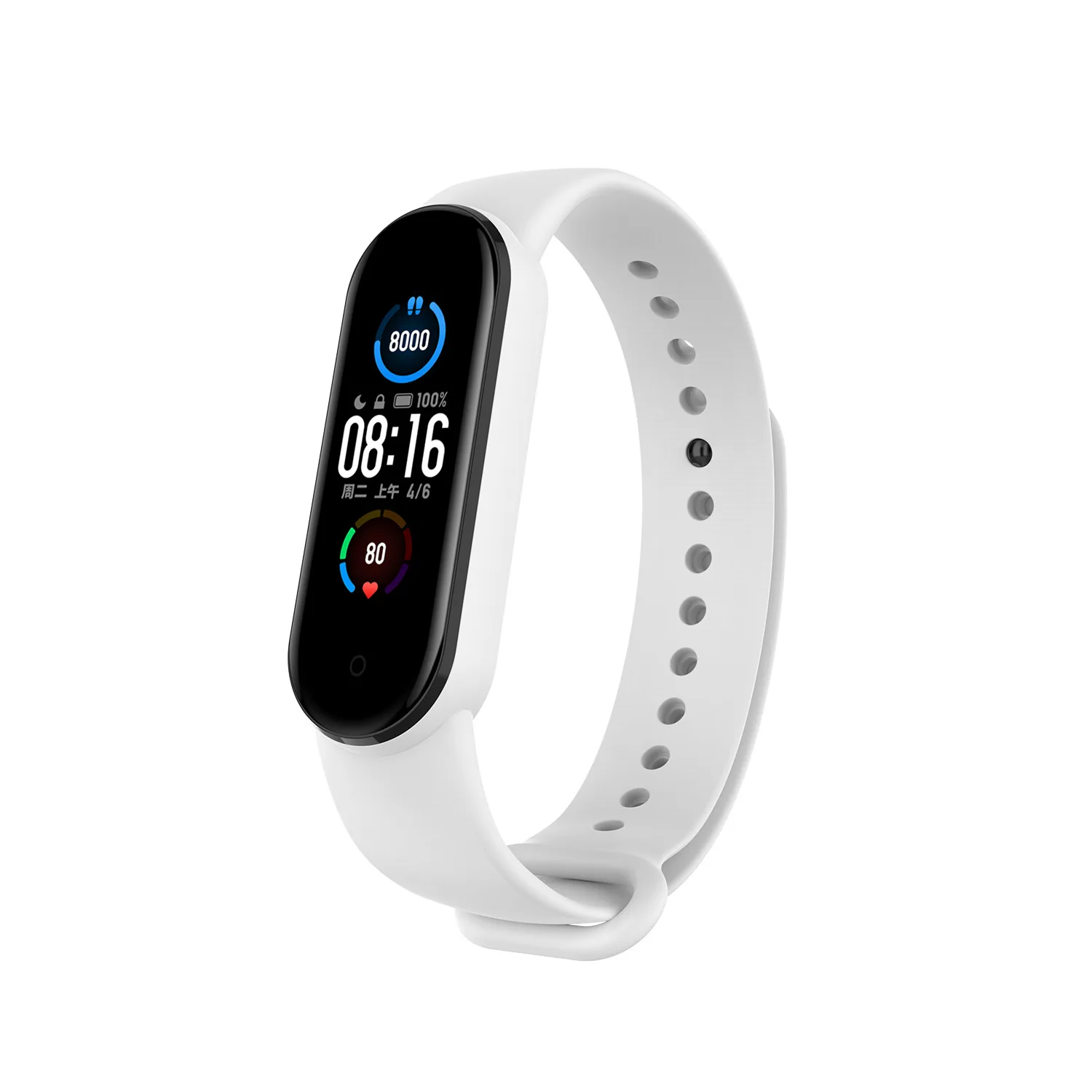  Сменный силиконовый браслет из ТПУ для MI Band 6
