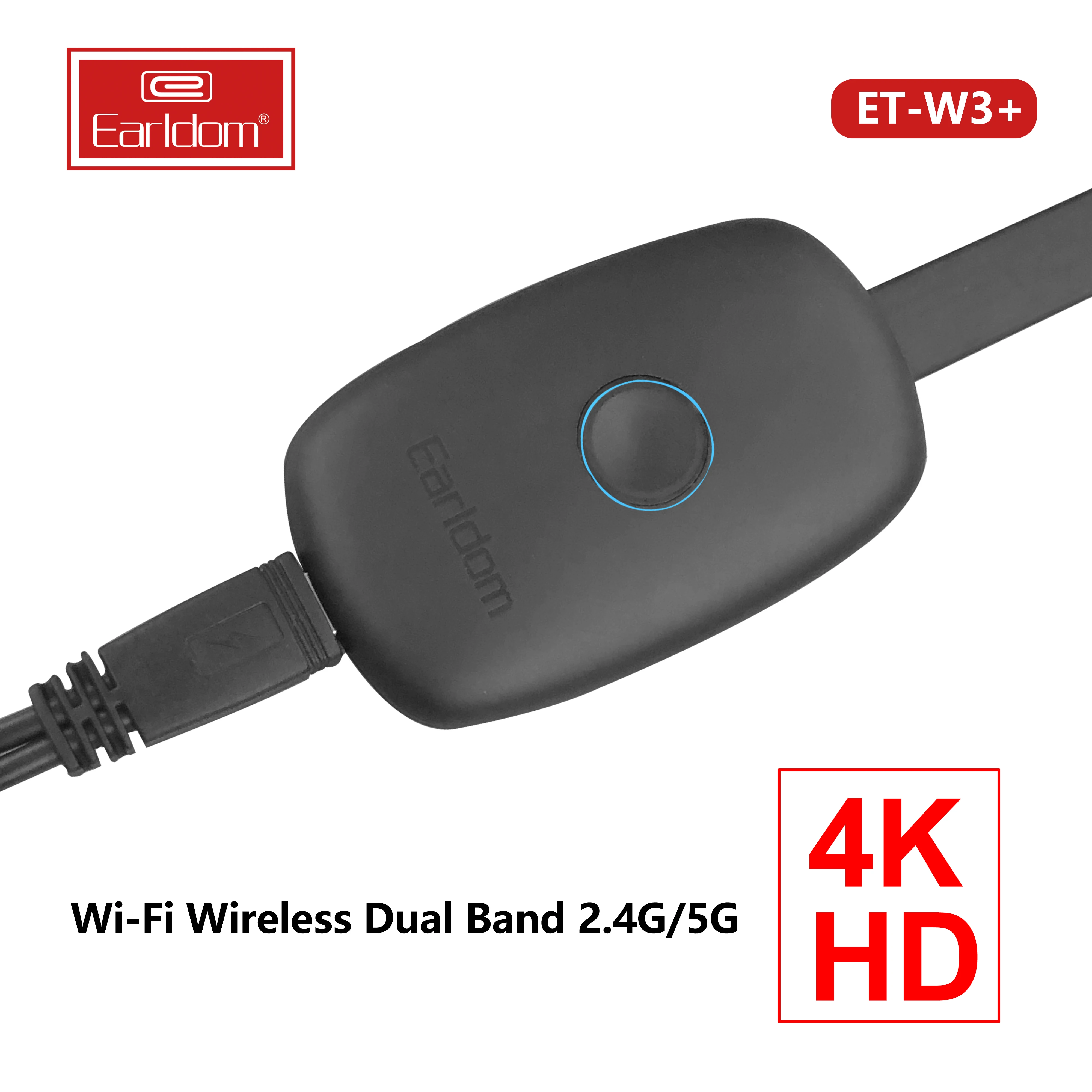 Earldom 1080P HD Беспроводной Wi-Fi дисплей Dongle Mirascreen Miracast Airplay DLNA приемник Anycast для Android