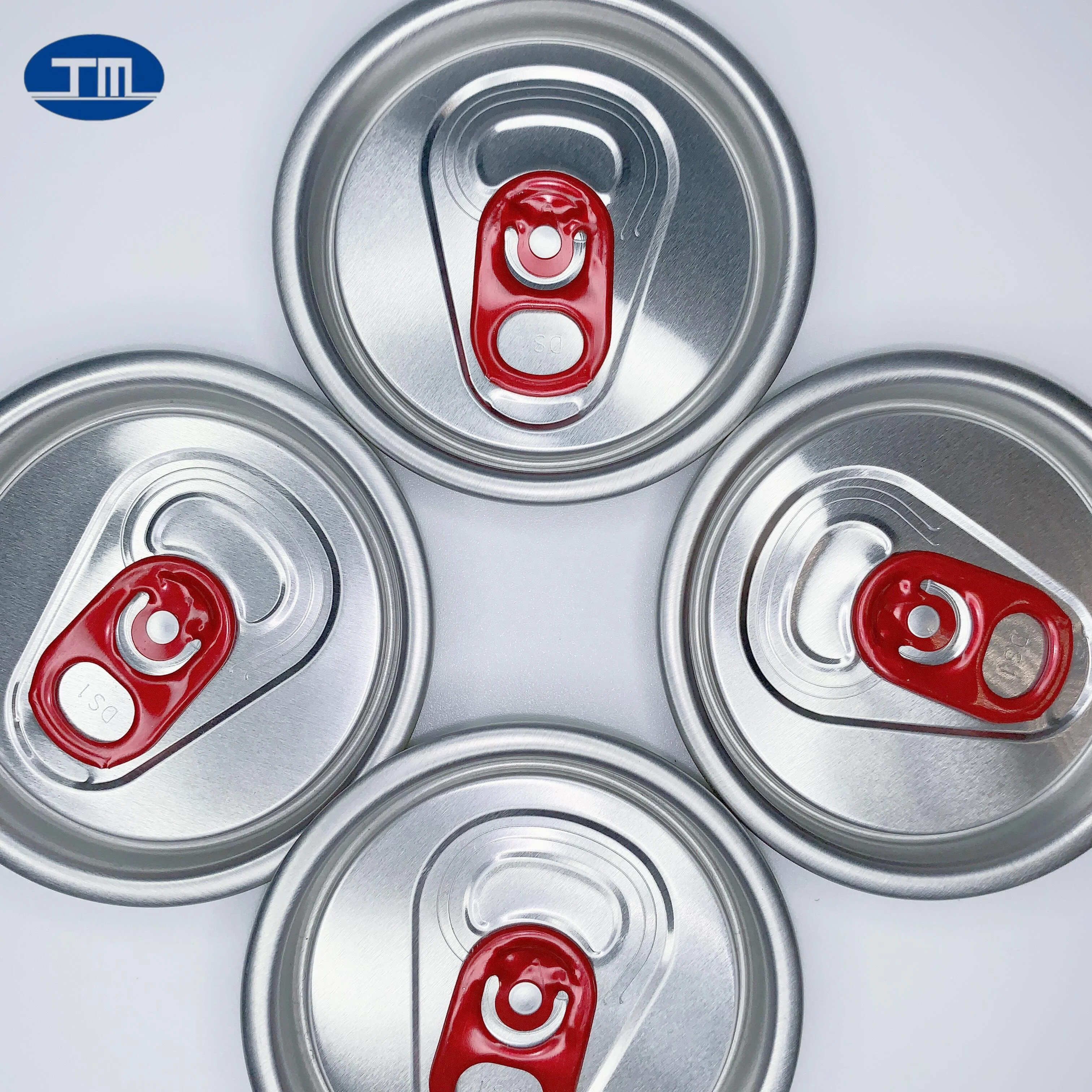 200 # CDL алюминиевые легко открывающиеся банки, крышка для напитков и пива CDL, концы пивных банок, Золотая крышка с красной вкладкой