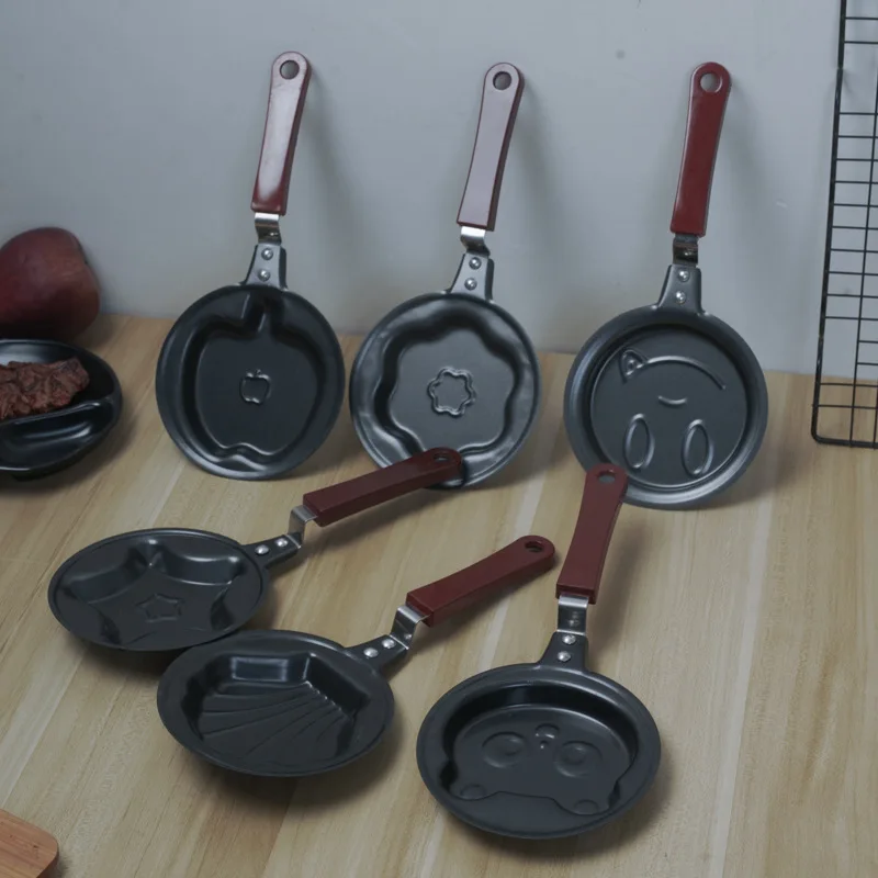 Mini pancakes machine Breakfast Pot Egg cake Flip Omelette Mold Non-Stick Frying Pan Pancake Maker For Home Kitchen Tools