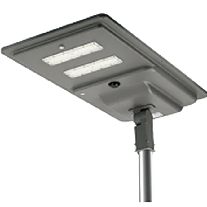 Factory Wholesale Nikkon 80W Aluminum Galvanized Shell Materia Integrated Led Solar Street Light
