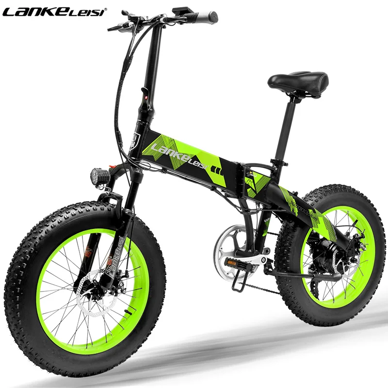 
Factory wholesale price electric bicycle lankeleisiX2000plus mountain bike foldable fat tire electric bicycle 48V1000W motor 