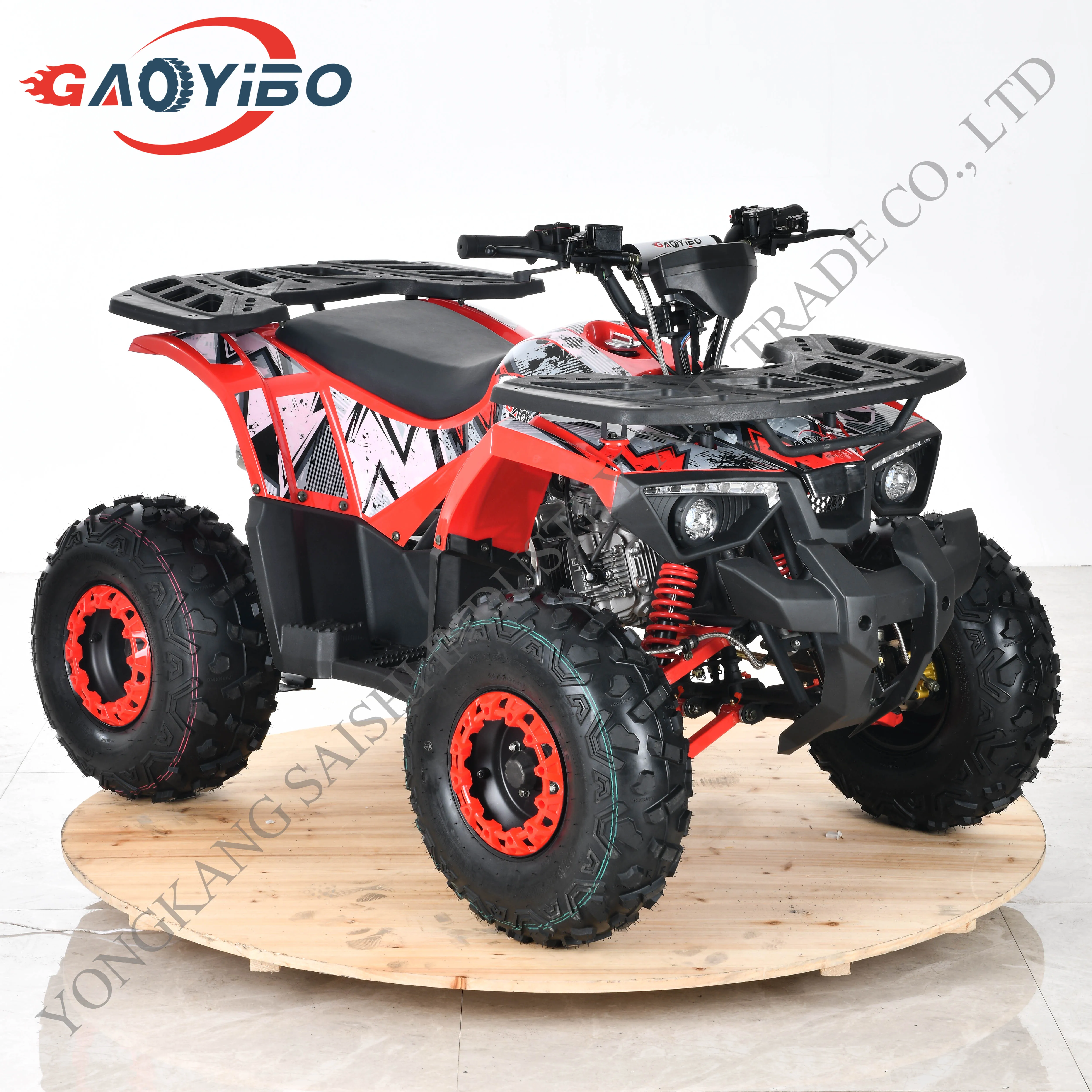 Adult ATV  125cc Quad Bikes Chain Drive 4 Wheel ATV for Sale