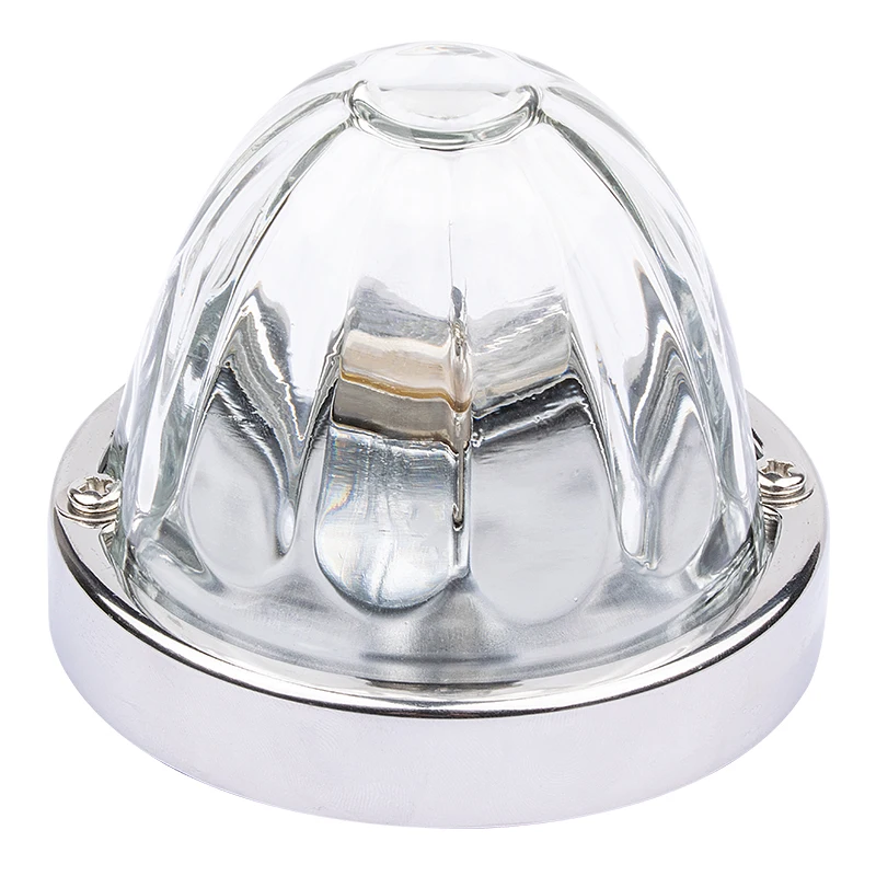 DC12V 24V truck glass lens led light watermelon lamp cab marker light