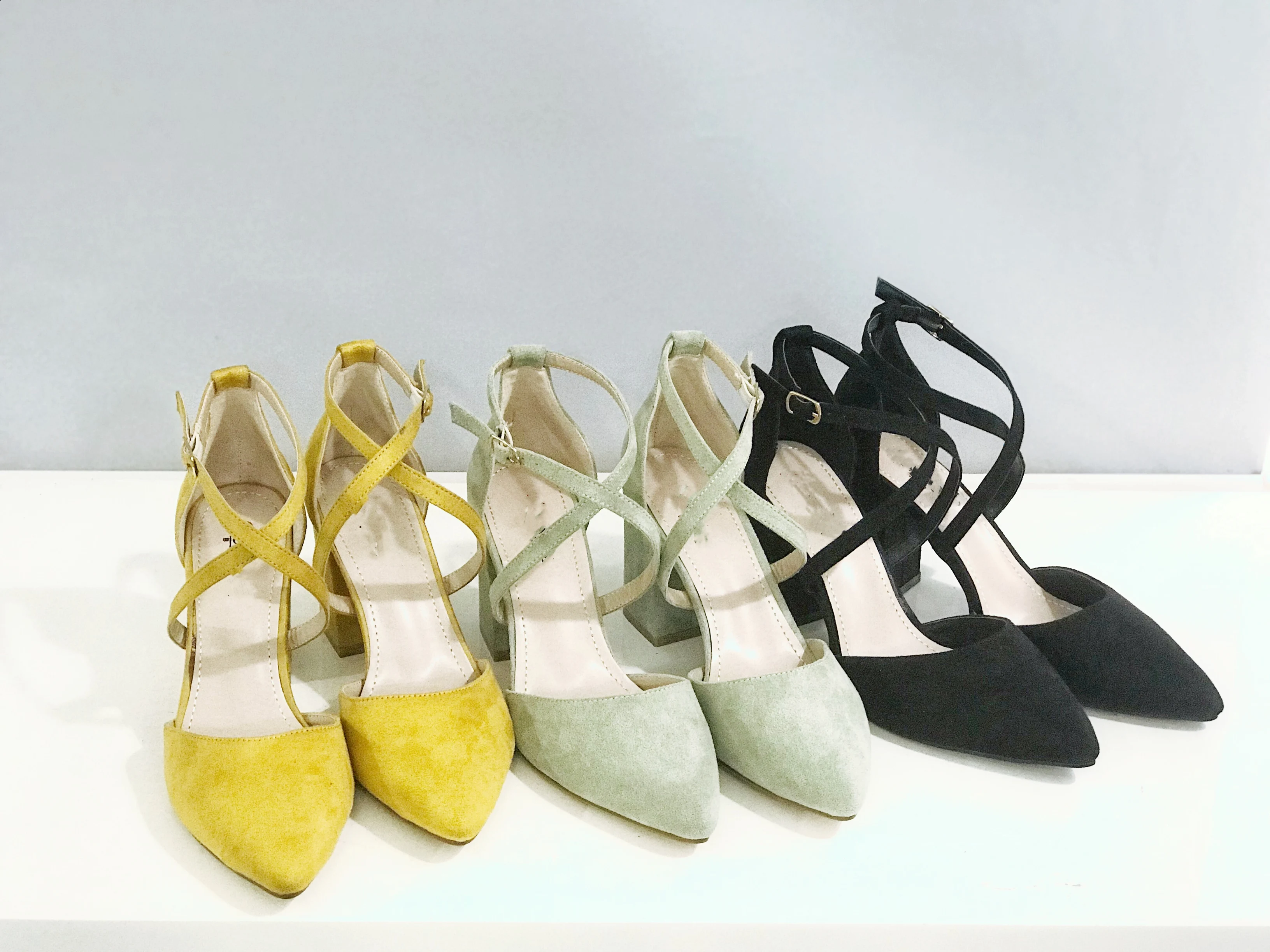 Fashion newest women pumps summer thick heel pumps rope ladies high heel sandals