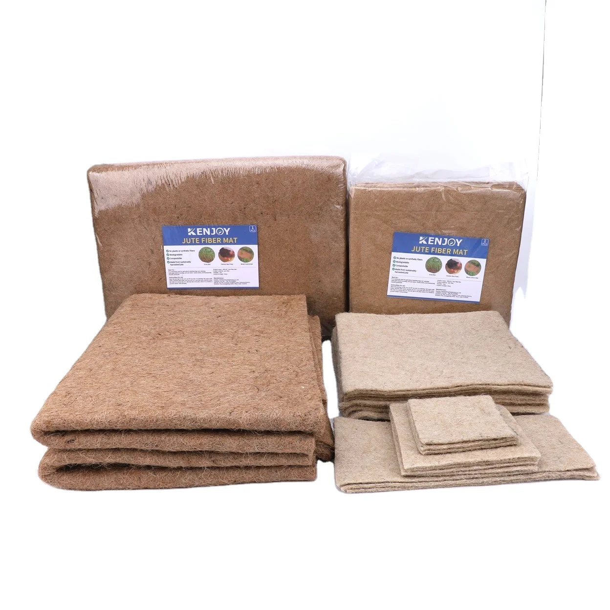 100% Natural Burlap Fabric Gardening Burlap Plant Cover And Crafts Decorate Animal Pet Mats Reptile Rugs