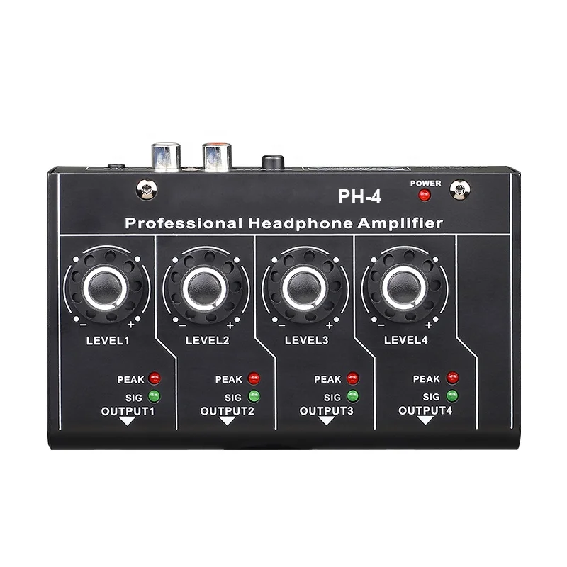 Yossic 4 channel headphones monitor