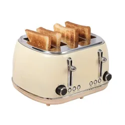 Odm Kettle And Toaster Set  4 Slice Stainless Steel Commercial Electrical Toaster