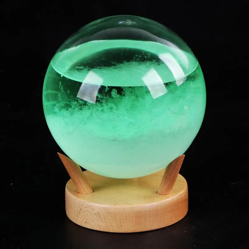 Creative Stylish Desktop Home Decoration Weather Forecast Predictor Storm Glass Ball