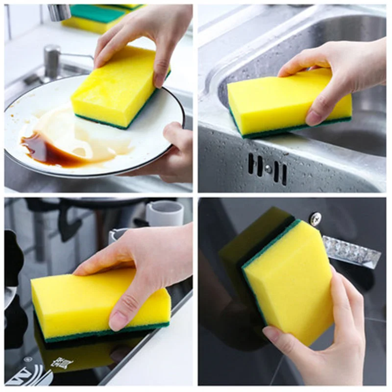  Wholesale Factory Price Kitchen Cleaning Sponge With Scouring