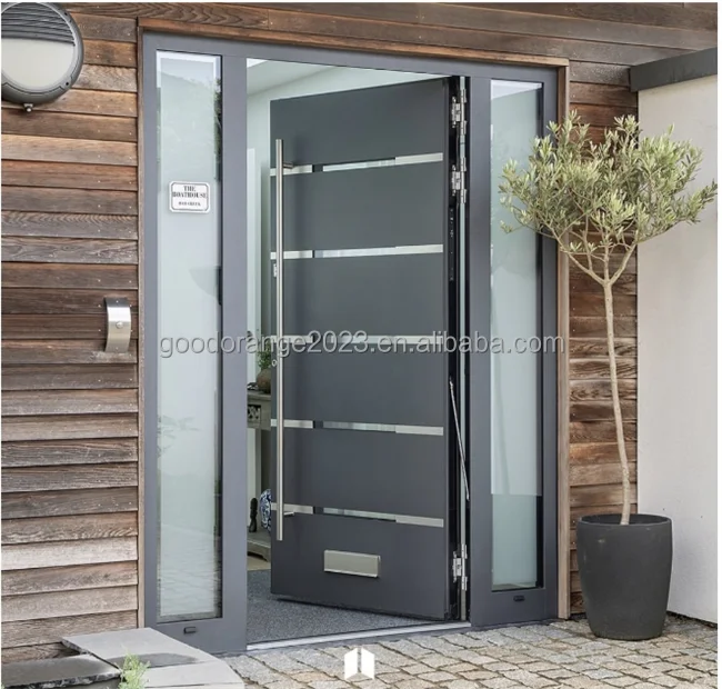 China Top Manufacturer Custom High Quality Bedroom Door Internal Room Door Design Modern Interior Wooden Door