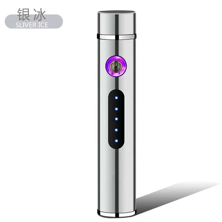 Портативная перезаряжаемая плазменная USB-зажигалка Электронная зажигалка с двойной дугой и