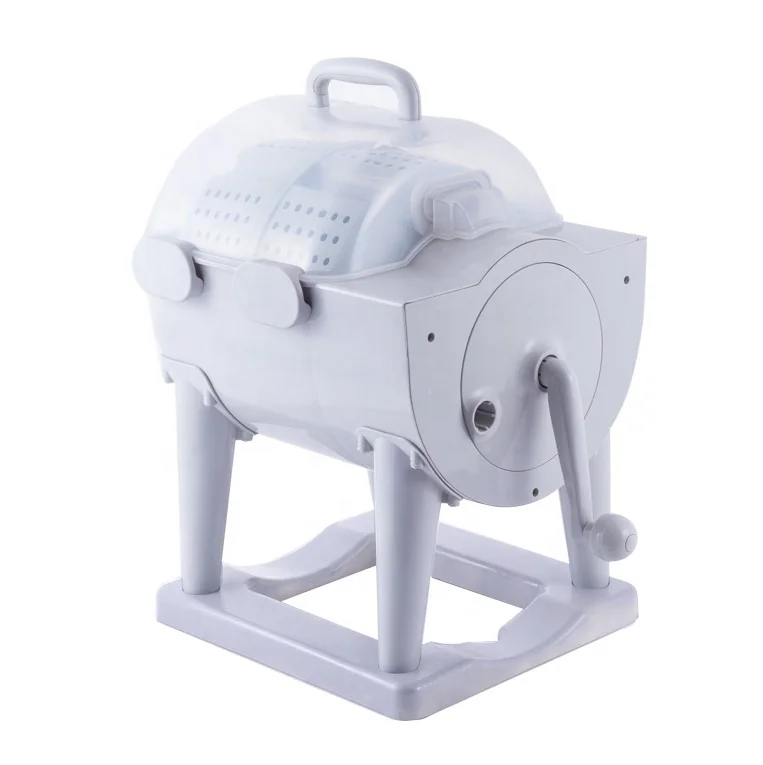 Amazon Hot Sell Manual Portable Non-Electricity Washing Machine Combo Washer Dryer For Apartment