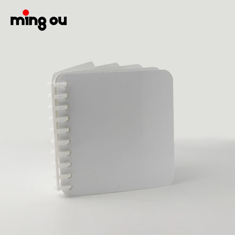 Make your own photo personalized plastic board baby flip book for dye sublimation