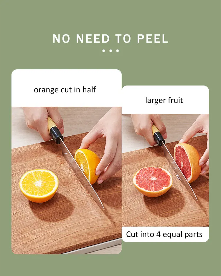 USB Rechargeable Electric Citrus Juicer Stainless Steel Base Slow Juicer Fruits Juices Smoothies Kitchen Outdoor Car Hotel Use