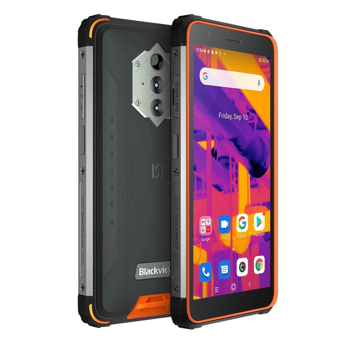 Blackview BV6600 Pro Rugged Mobile Phone Thermal Imaging Camera FLIR  Android 11 4GB+64GB 8580mAh Global Smartphone 4.7
