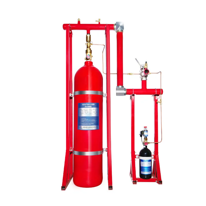 5.6 Mpa 90L Automatic Fm200 Automatic Fire Extinguishing System for Library Warehouse