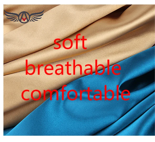 High Quality Glossy Printed 100% Polyester Fabric Satin Keqiao Shaoxing