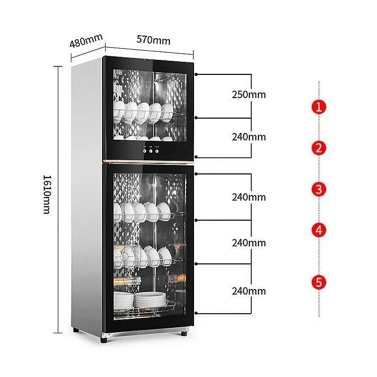 Портативная бутылка кухонная сушилка для посуды стерилизатор чаша домашний коммерческий дезинфекционный