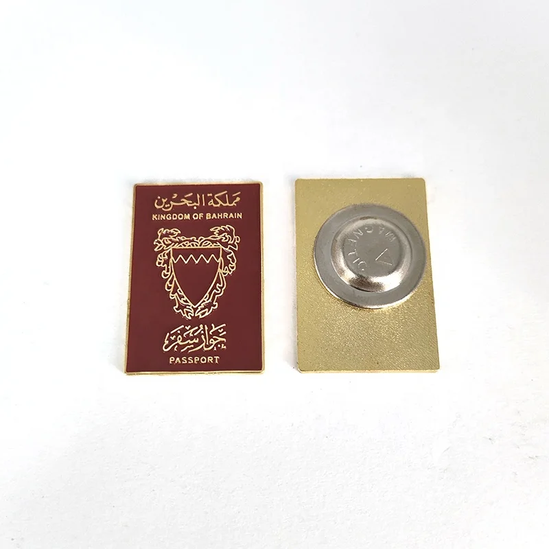 Competitive Price Metal Craft the Arab States of the Gulf Passport Badge