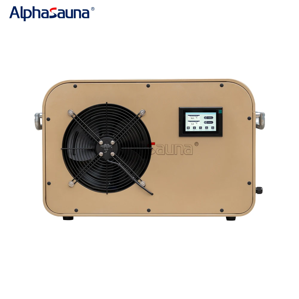 ETL SAA CE PSE Certification Wi-Fi Control Cold Plunge Built in Chiller Plustic For Cooling Water 2hp Optional