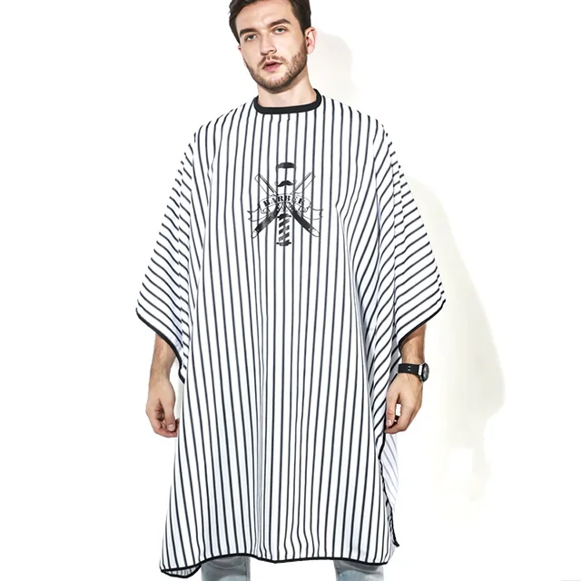 Barber Cape Salon Hairdressing For Hair Stylist waterproof Cutting Cutter Apron for Barbershop Tools Men