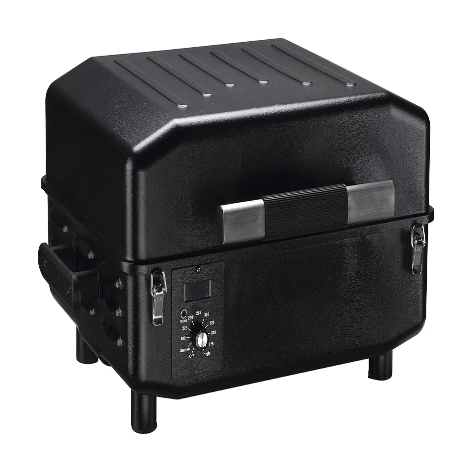 OEM Remote Monitoring Civil commercial industrial bbq grill offset wood pellet bbq smoker for barbecue