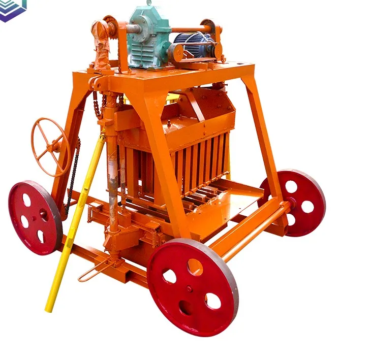 QMY4-45 Construction Machinery Concrete Block Making Machine Hollow Block Molding Egg Lying Machine Less Invest More Income