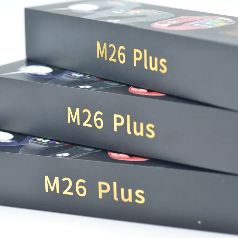 Смарт-часы M26plus IP67 водонепроницаемые Reloj inteligente M26 + Series 6 смарт-браслет BT звонки SMS Беспроводная