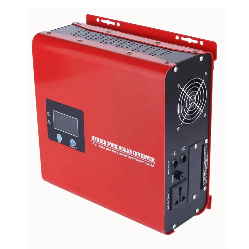 Low Frequency Pure Sine Wave Inverters 12V 24V DC TO AC 120V 220V Solar Pump Single Phase Inverter with Battery Charger